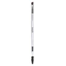 DUAL-ENDED ANGLED EYEBROW BRUSH (BROCHA ANGULAR PARA CEJAS CON CEPILLO)