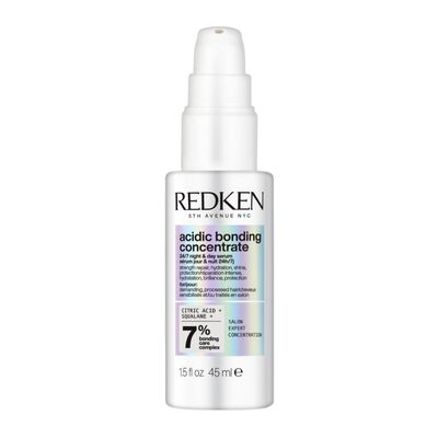 REDKEN S&Eacute;RUM 24/7 D&Iacute;A Y NOCHE ACIDIC BONDING CONCENTRATE (SERUM SIN ENJUAGUE PARA CABELLO DA&Ntilde;ADO CON &Aacute;CIDO C&Iacute;TRICO)