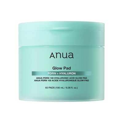 ANUA PDRN 100 HYALURONIC ACID GLOW PAD (ALMOHADILLAS T&Oacute;NICAS CON PDRN Y &Aacute;CIDO HIALUR&Oacute;NICO)