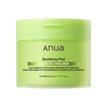 ANUA AZELAIC 10 HYALURON REDNESS SOOTHING PAD (ALMOHADILLAS T&Oacute;NICAS ENRIQUECIDAS CON &Aacute;CIDO AZELAICO)