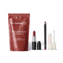 WARM BLUSH BROWN LIP COMBO BY ALE CAPETILLO (SET DE LABIOS)