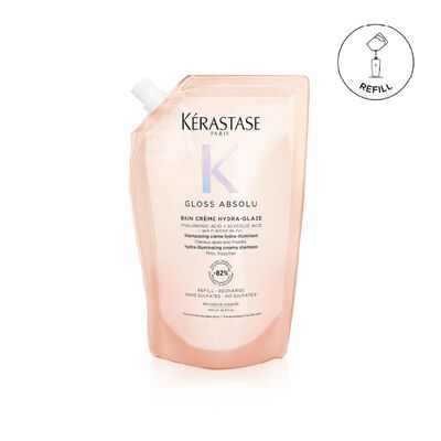 SHAMPOO GLOSS ABSOLU BAIN CREME HYDRA-GLAZE REFILL (REFILL DE SHAMPOO PARA CABELLO GRUESO)