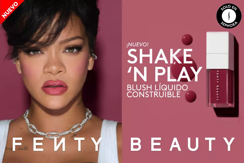 &iexcl;Pop de color a tus mejillas! Descubre Shake&acute;N Play de Fenty, que te da desde un toque sutil hasta un blush intenso
