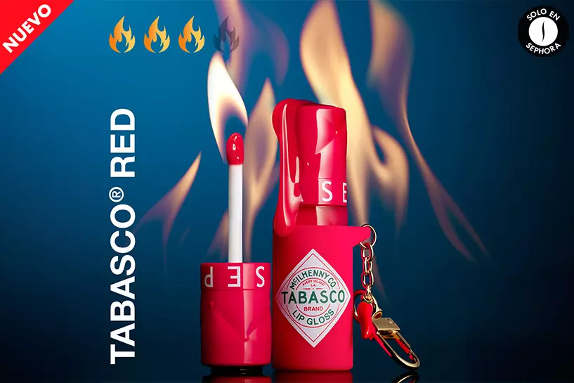 &iexcl;Enciende tu look! Dale un toque picante a tus labios con la nueva colecci&oacute;n de TABASCO