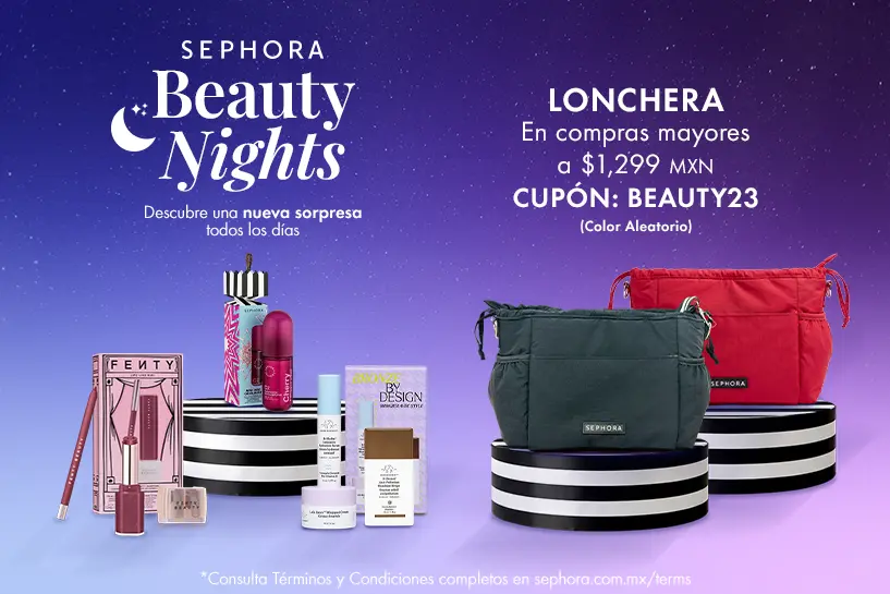 &iexcl;Tus compras traen una sorpresa! Ll&eacute;vate una lonchera en compras mayores a $1,299 MXN con BEAUTY23