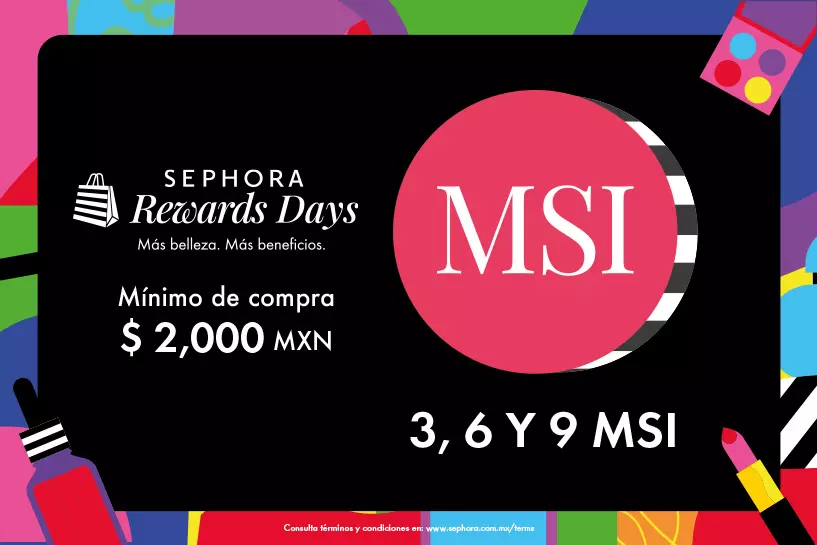 &iexcl;Renueva tu cosmetiquera con lo m&aacute;s nuevo! Aprovecha hasta 09 MSI y explora diferentes estilos