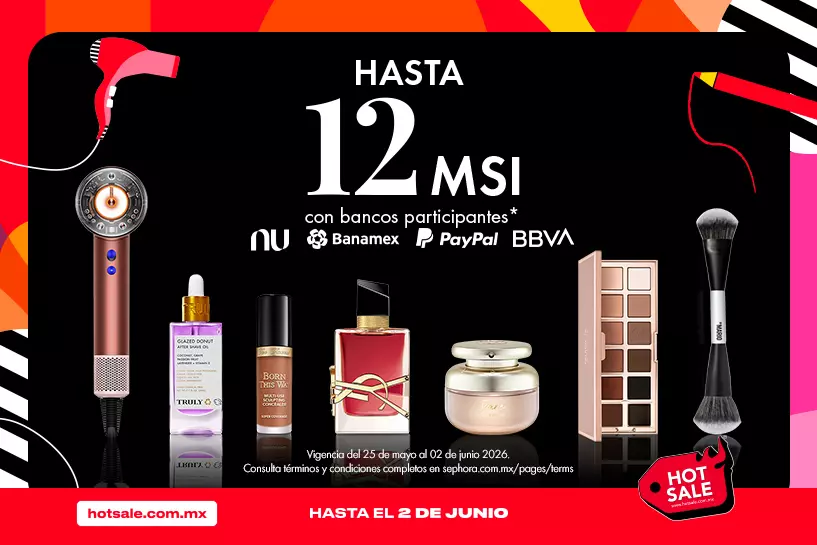 &iexcl;No te limites! Compra hoy y paga hasta 12 Meses Sin Intereses* tus productos favoritos