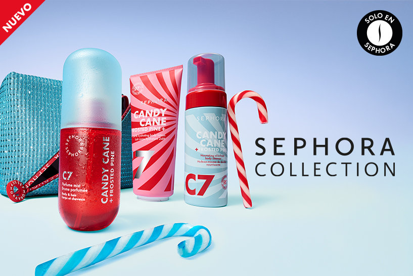 &iexcl;Tu momento m&aacute;s sweet de la temporada! Un set de ba&ntilde;o que combina la frescura del pino con un toque de candy cane.