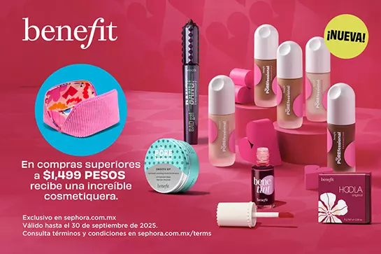 Llévate un regalo exclusivo en compras mayores a $1,499 MXN y descubre la NUEVA The Porefessional Foundation