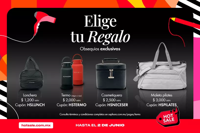 &iexcl;Nos encanta consentirte! Escoge tu regalo favorito por tu compra, aplicando el cup&oacute;n correspondiente