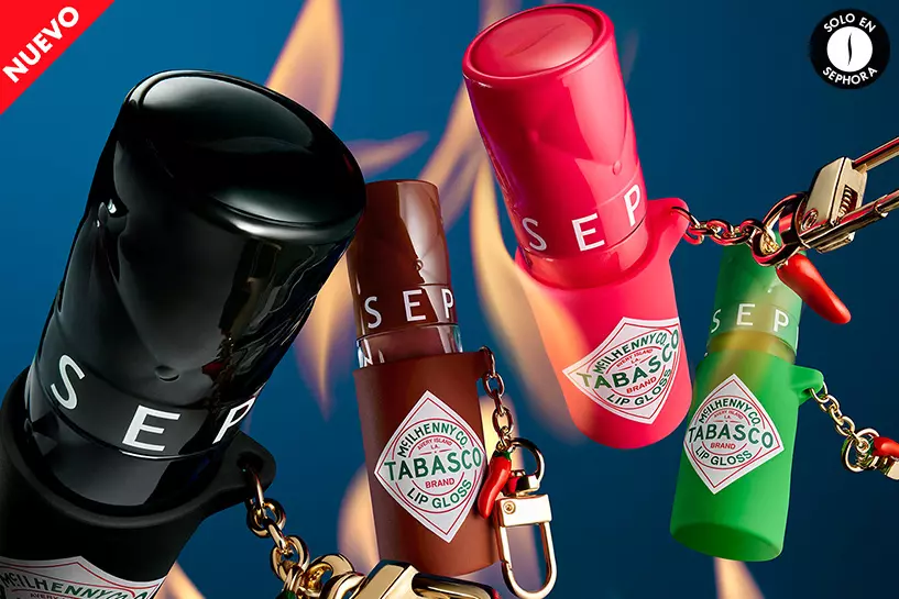 &iexcl;Enciende tu look! Dale un toque picante a tus labios con la nueva colecci&oacute;n de TABASCO