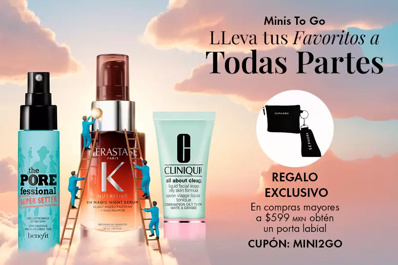 Ll&eacute;vate tus minis favoritos de temporada y recibe un regalo exclusivo donde podr&aacute;s guardar tu labial del d&iacute;a