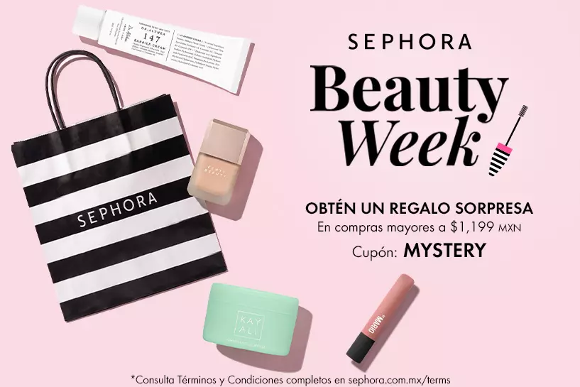 &iexcl;No lo dejes pasar! En compras mayores a $1,199 MXN consigue un regalo sorpresa, aplicando el cup&oacute;n Mystery 🎁