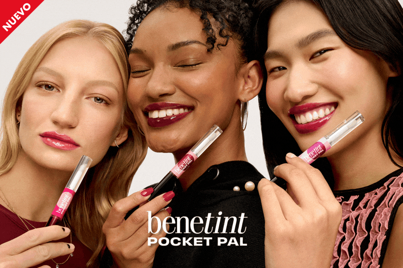 &iexcl;La ic&oacute;nica Benetint reinventada! Nueva Benetint Pocket Pal, que combina tu tinte favorito con un brillo irresistible