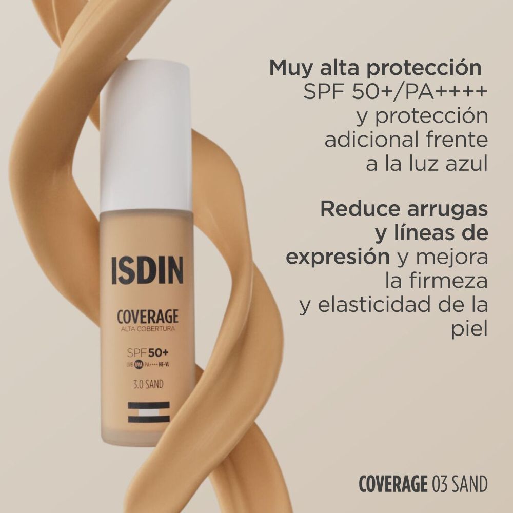 ISDIN COVERAGE SPF50 (BASE DE MAQUILLAJE CON PROTECTOR)