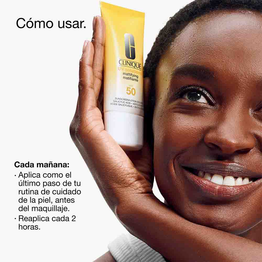 CLINIQUE UV SOLUTIONS MATTIFYING LOTION SPF 50 (PROTECTOR SOLAR)