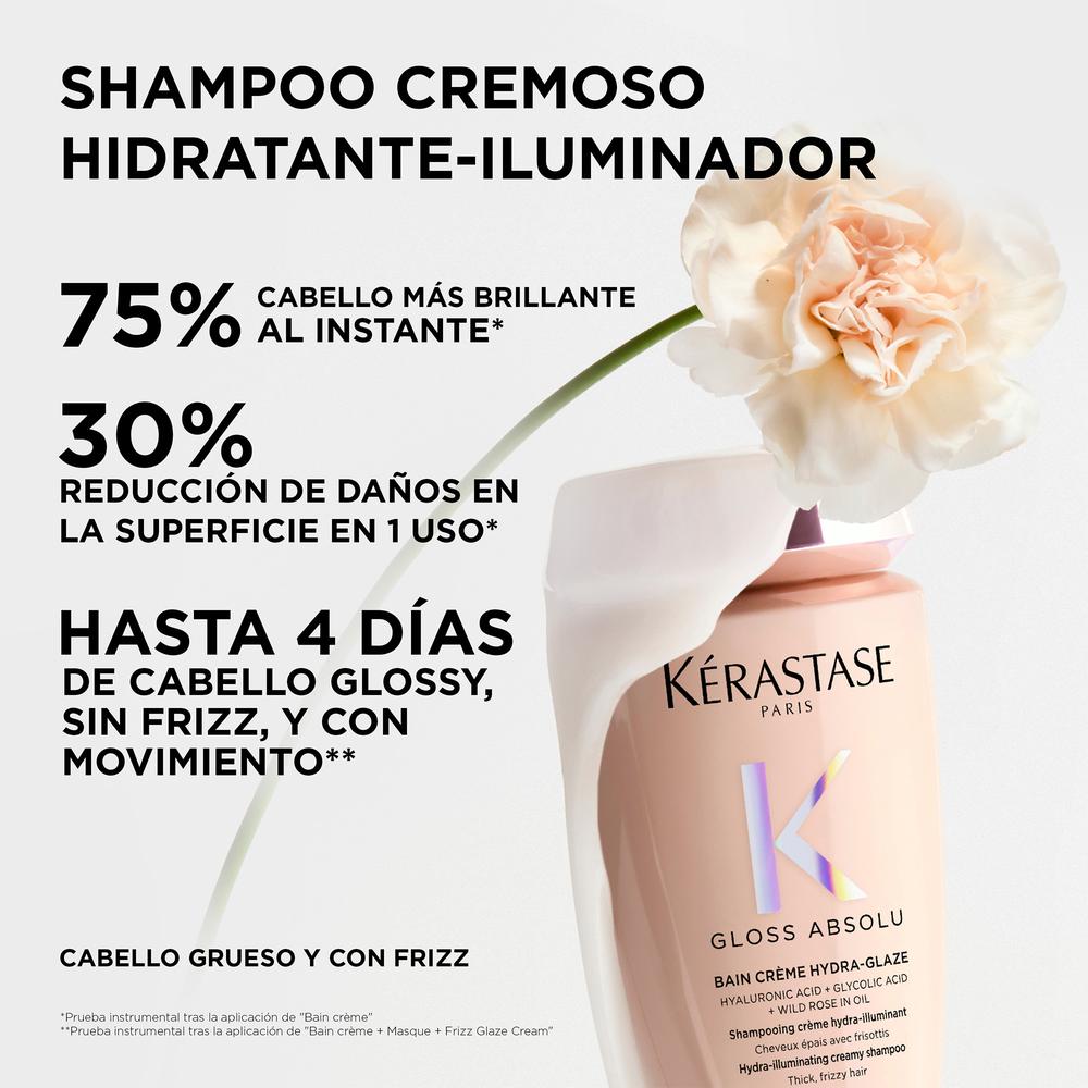SHAMPOO GLOSS ABSOLU BAIN CREME HYDRA-GLAZE REFILL (REFILL DE SHAMPOO PARA CABELLO GRUESO)