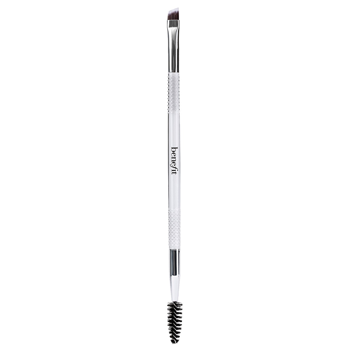 DUAL-ENDED ANGLED EYEBROW BRUSH (BROCHA ANGULAR PARA CEJAS CON CEPILLO)
