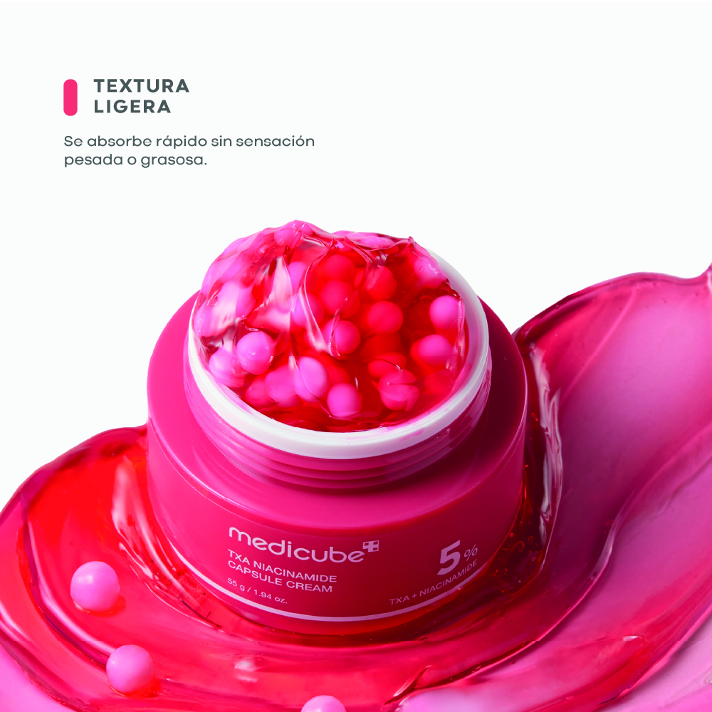 MEDICUBE TXA NIACINAMIDE CAPSULE CREAM (CREMA FACIAL PARA MANCHAS)