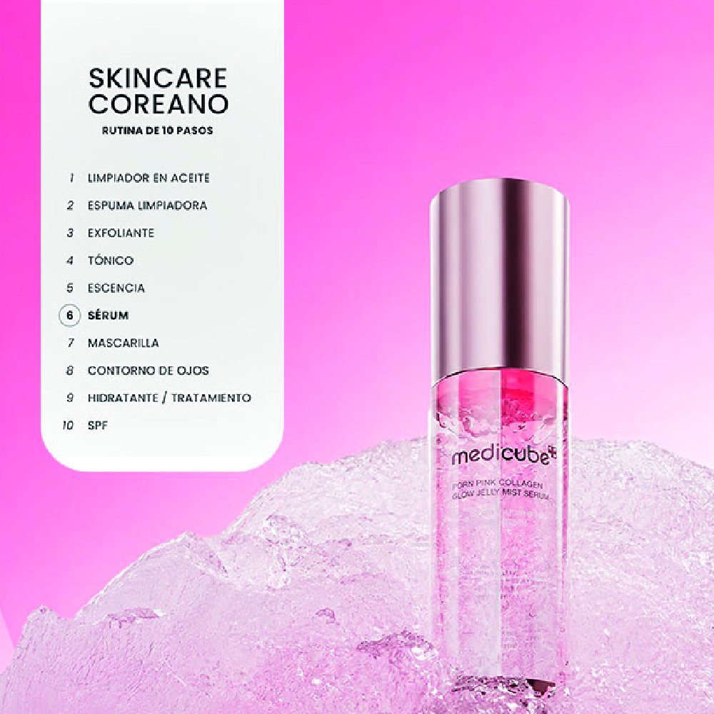 MEDICUBE PDRN COLLAGEN JELLY MIST SERUM (BRUMA FACIAL CON PDRN Y COL&Aacute;GENO)