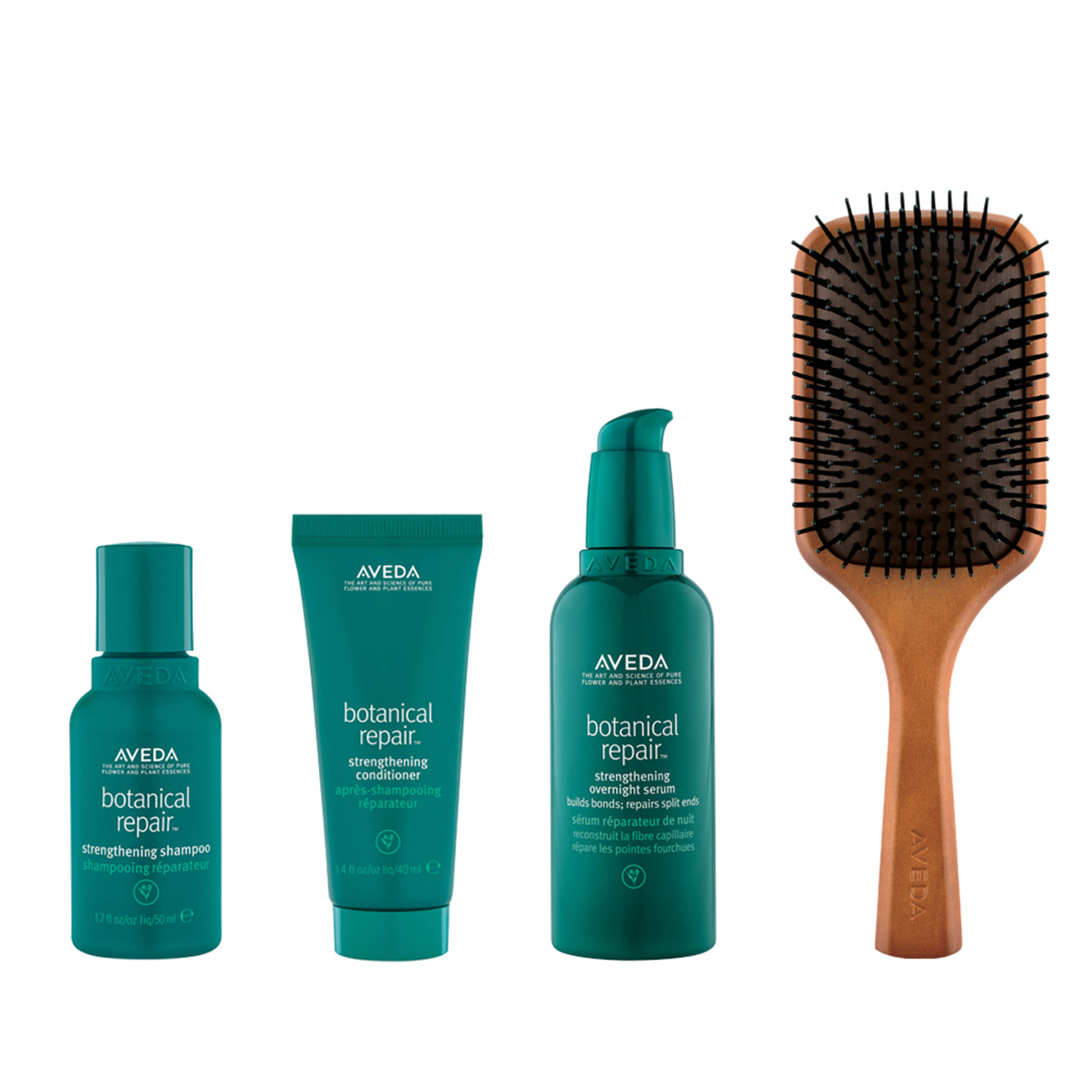 BOTANICAL REPAIR MINI PADDLE SET (SET DE CUIDADO DE CABELLO)