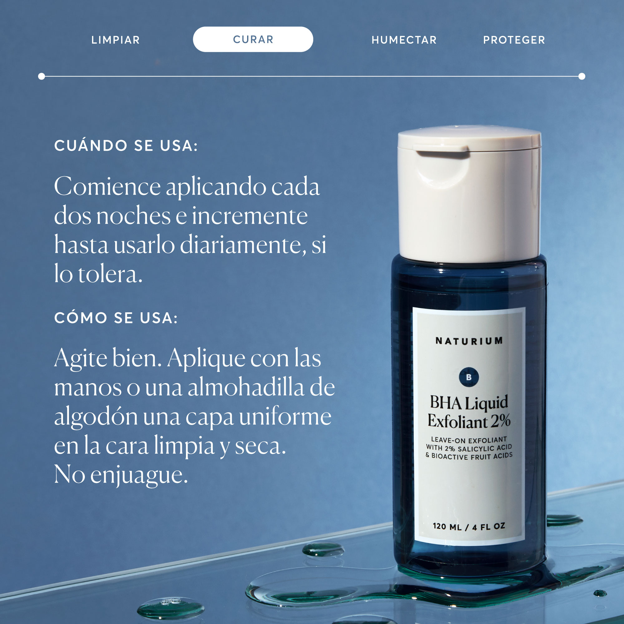 BHA LIQUID EXFOLIANT 2% (EXFOLIANTE CON &Aacute;CIDO SALIC&Iacute;LICO)