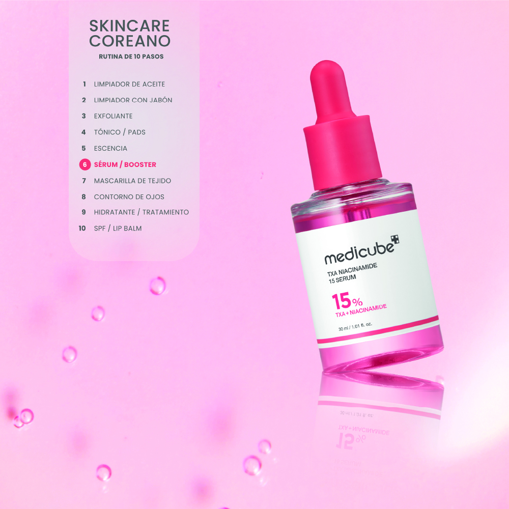MEDICUBE TXA NIACINAMIDE 15 SERUM (SUERO FACIAL DESPIGMENTANTE)