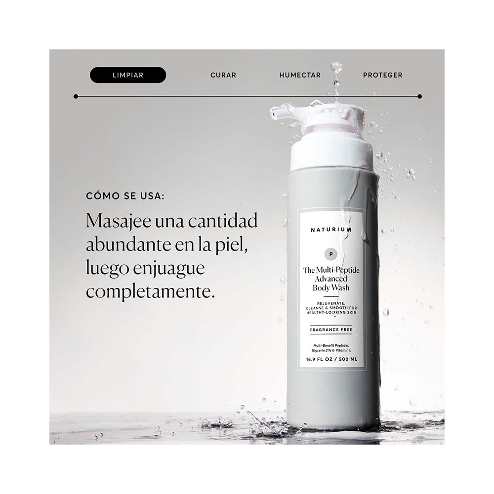 THE MULTI-PEPTIDE ADVANCED BODY WASH (JAB&Oacute;N CORPORAL AVANZADO)