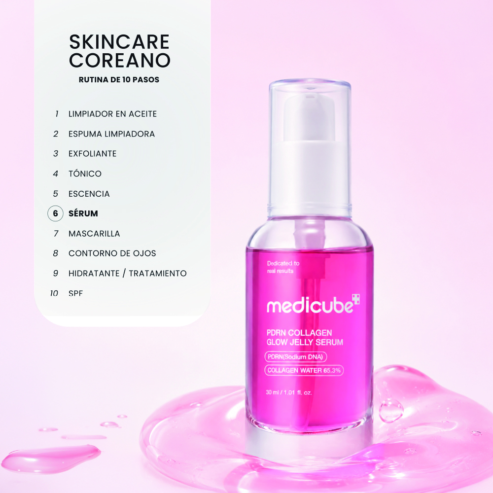 PDRN COLLAGEN GLOW JELLY SERUM (SUERO FACIAL HIDRATANTE EN GEL)