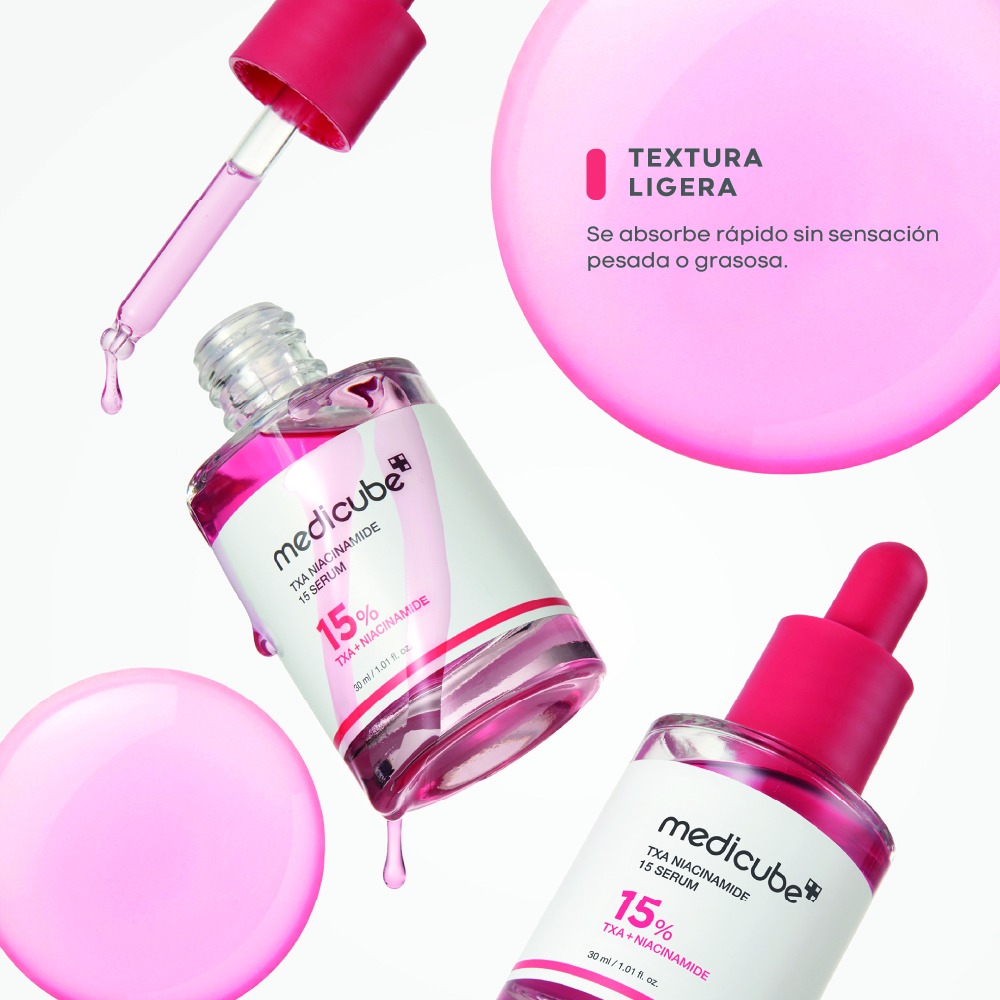 MEDICUBE TXA NIACINAMIDE 15 SERUM (SUERO FACIAL DESPIGMENTANTE)