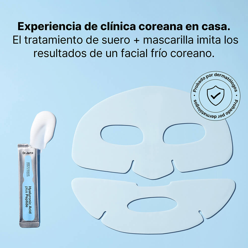 CRYO RUBBER&trade; MOISTURIZING FACE MASK WITH HYALURONIC ACID (MASCARILLA FACIAL HIDRATANTE)