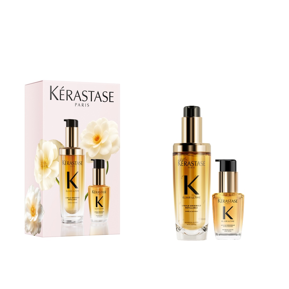 SET DUO ELIXIR ULTIME ACEITE CAPILAR HIDRATANTE K&Eacute;RASTASE (SET DE ACEITES CAPILARES)