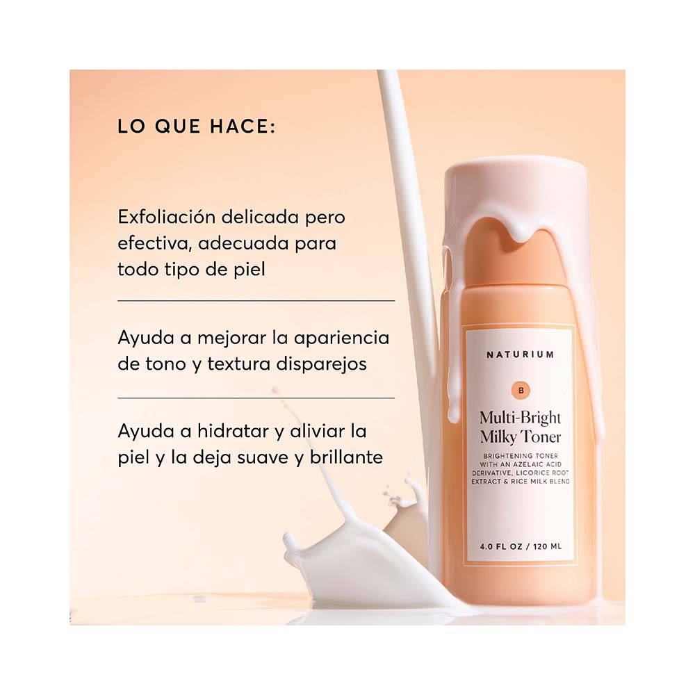 MULTI-BRIGHT MILKY TONER (T&Oacute;NICO FACIAL ILUMINADOR)
