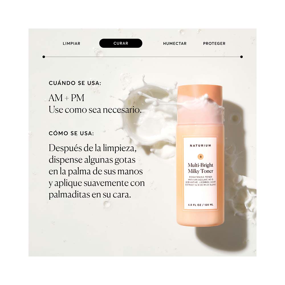 MULTI-BRIGHT MILKY TONER (T&Oacute;NICO FACIAL ILUMINADOR)