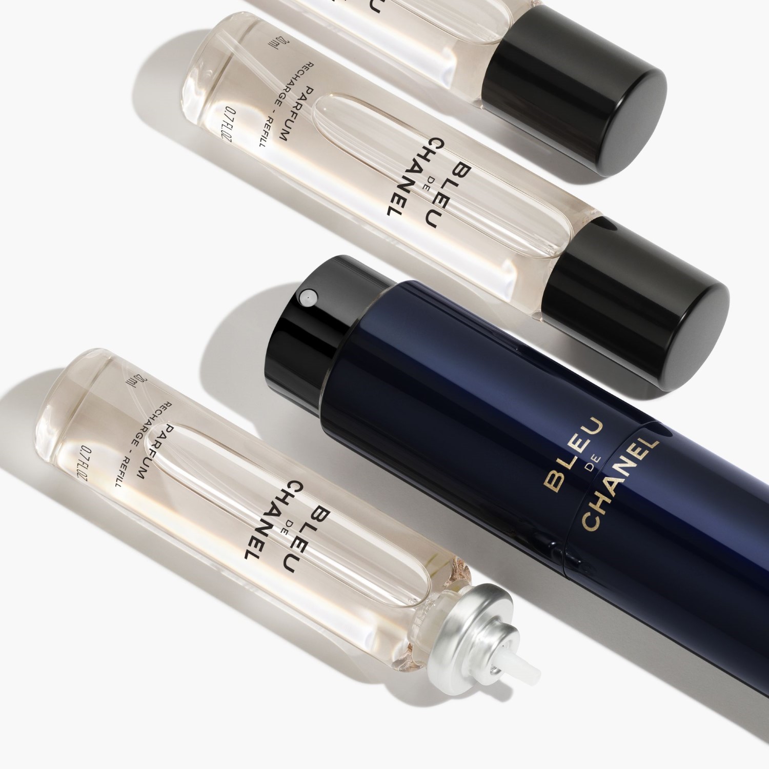 FRASCO RECARGABLE TWIST AND SPRAY 3 X 20 ML - PARFUM