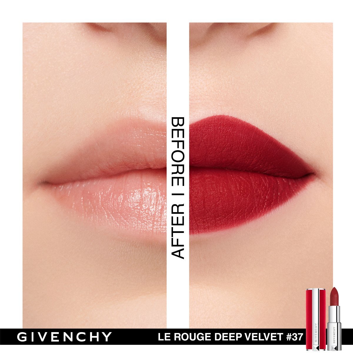 LE ROUGE DEEP VELVET (LABIAL MATE ULTRAPIGMENTADO)