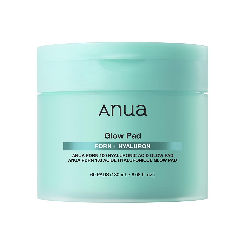 ANUA PDRN 100 HYALURONIC ACID GLOW PAD (ALMOHADILLAS T&Oacute;NICAS CON PDRN Y &Aacute;CIDO HIALUR&Oacute;NICO)