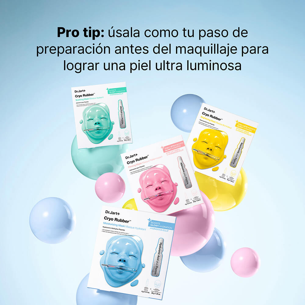 CRYO RUBBER&trade; BRIGHTENING FACE MASK WITH NIACINAMIDE (MASCARILLA FACIAL ILUMINADORA)