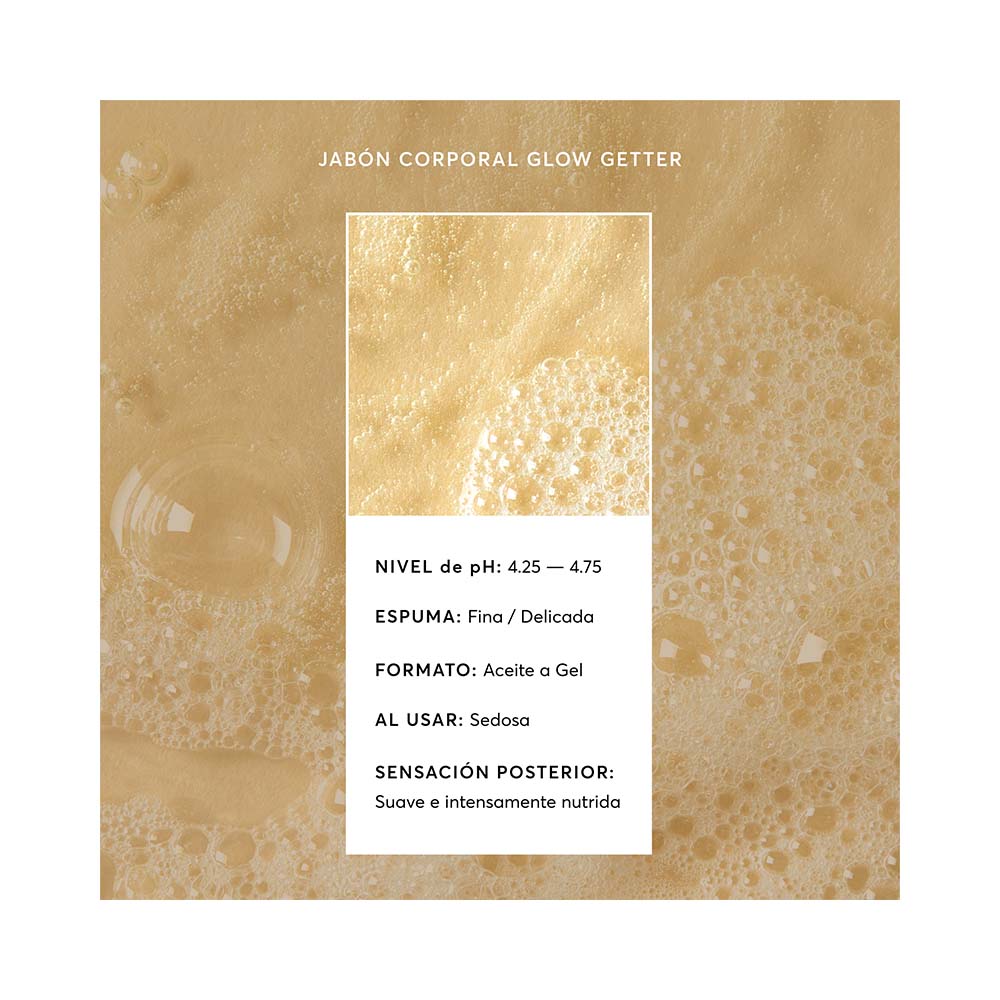 THE GLOW GETTER MULTI-OIL BODY WASH (JAB&Oacute;N CORPORAL CON M&Uacute;LTIPLES ACEITES)