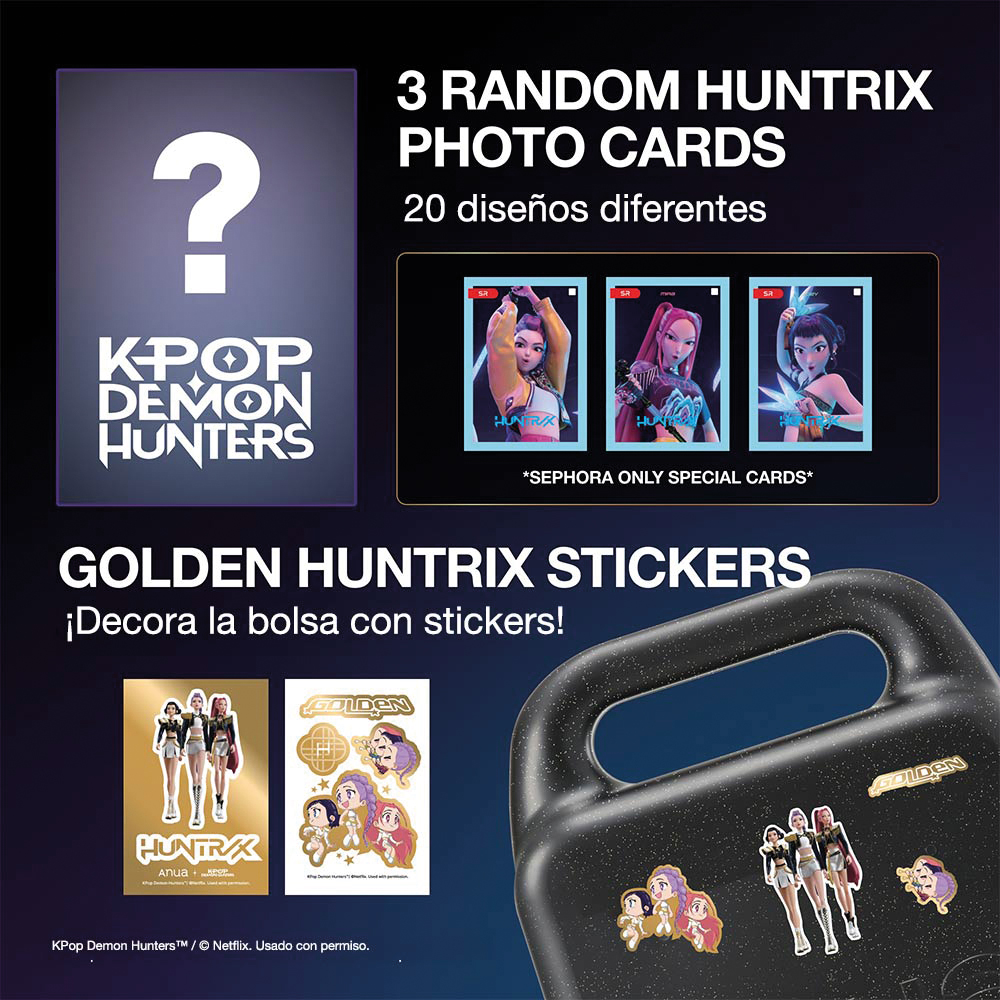 GRAB-N-GO K POP DEMON HUNTERS EDITION (JUEGO PARA CUIDADO DE LA PIEL VERSIONES MINI)