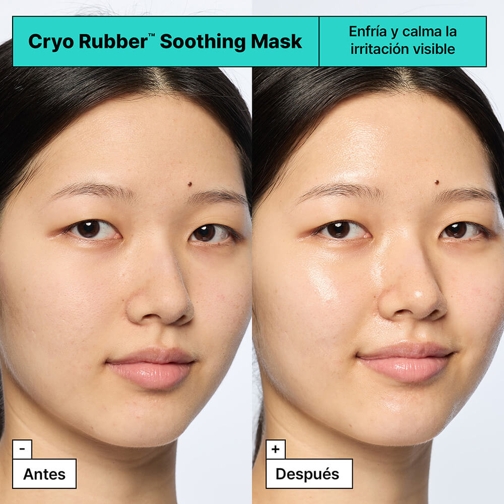CRYO RUBBER&trade; SOOTHING FACE MASK WITH ALLANTOIN (MASCARILLA FACIAL CALMANTE)