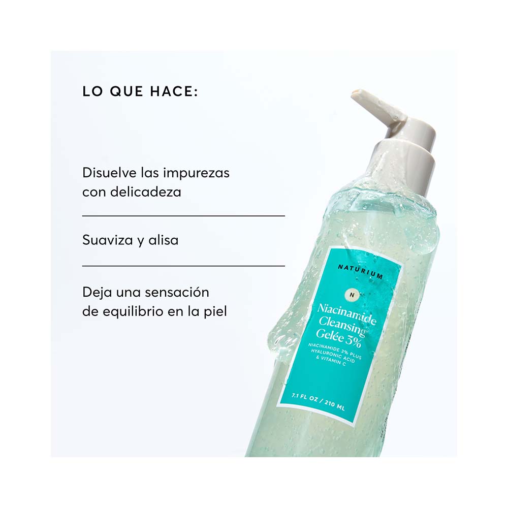 NIACINAMIDE CLEANSING GELEE 3% (LIMPIADOR FACIAL)