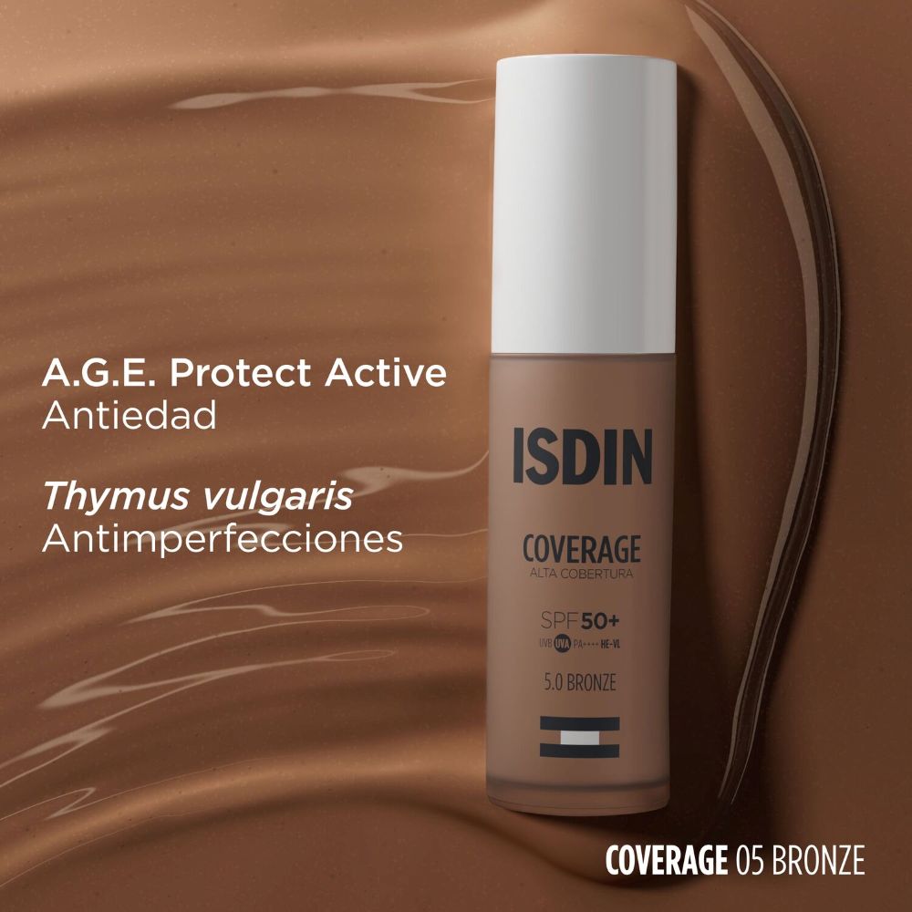 ISDIN COVERAGE SPF50 (BASE DE MAQUILLAJE CON PROTECTOR)