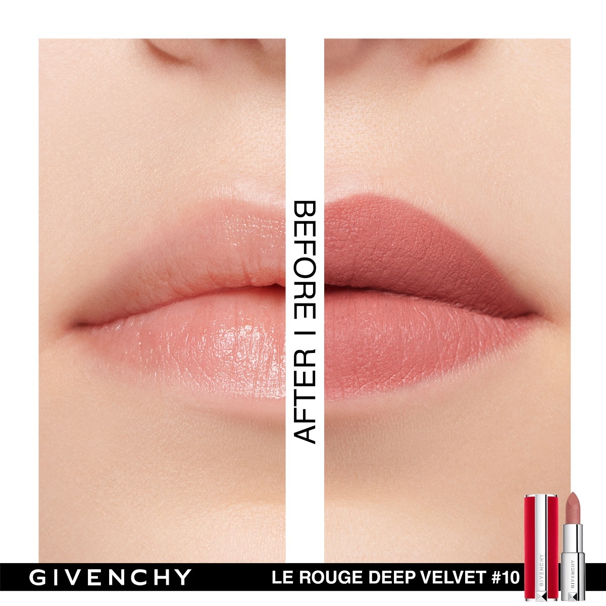 LE ROUGE DEEP VELVET (LABIAL MATE ULTRAPIGMENTADO)