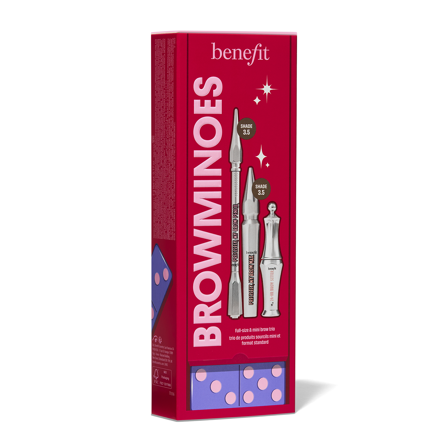 HOLIDAY SET BROWMINOES (SET DE CEJAS)