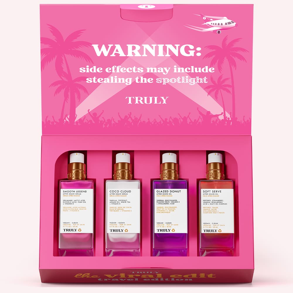 ULTIMATE VIRAL TRAVEL KIT BY TRULY BEAUTY (SET DE CUIDADO CORPORAL)