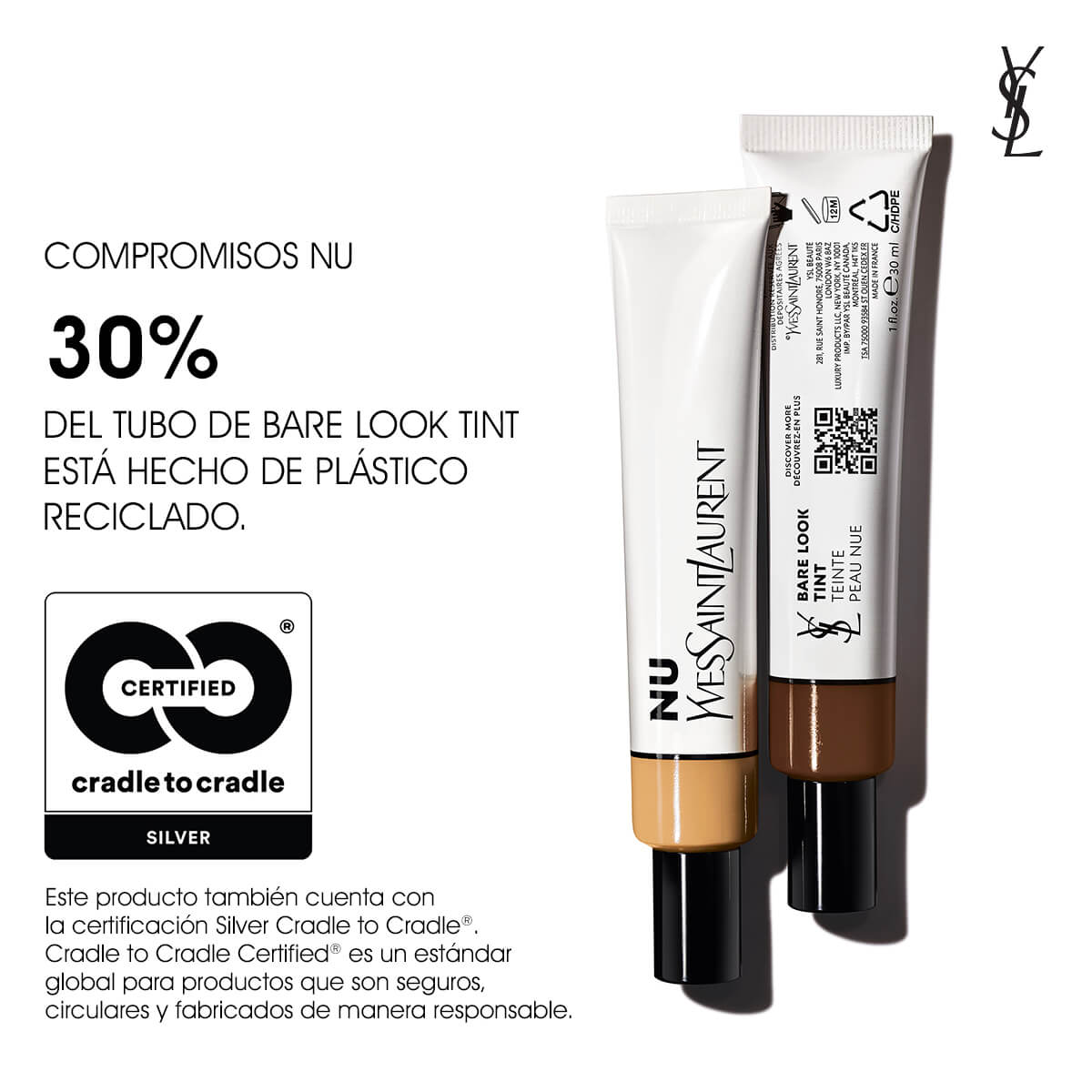 NU BARE LOOK TINT (BASE DE MAQUILLAJE HIDRATANTE)