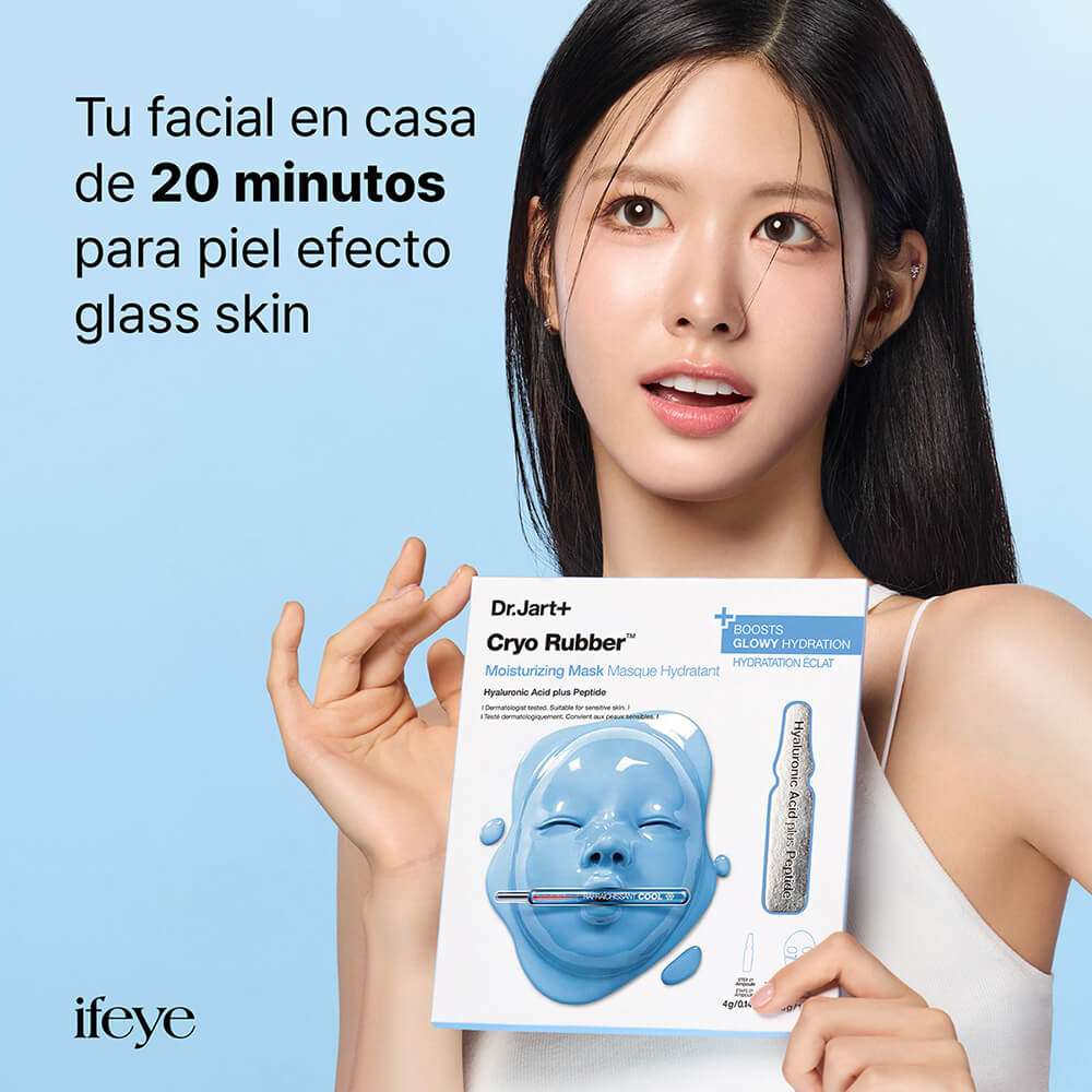 CRYO RUBBER&trade; MOISTURIZING FACE MASK WITH HYALURONIC ACID (MASCARILLA FACIAL HIDRATANTE)