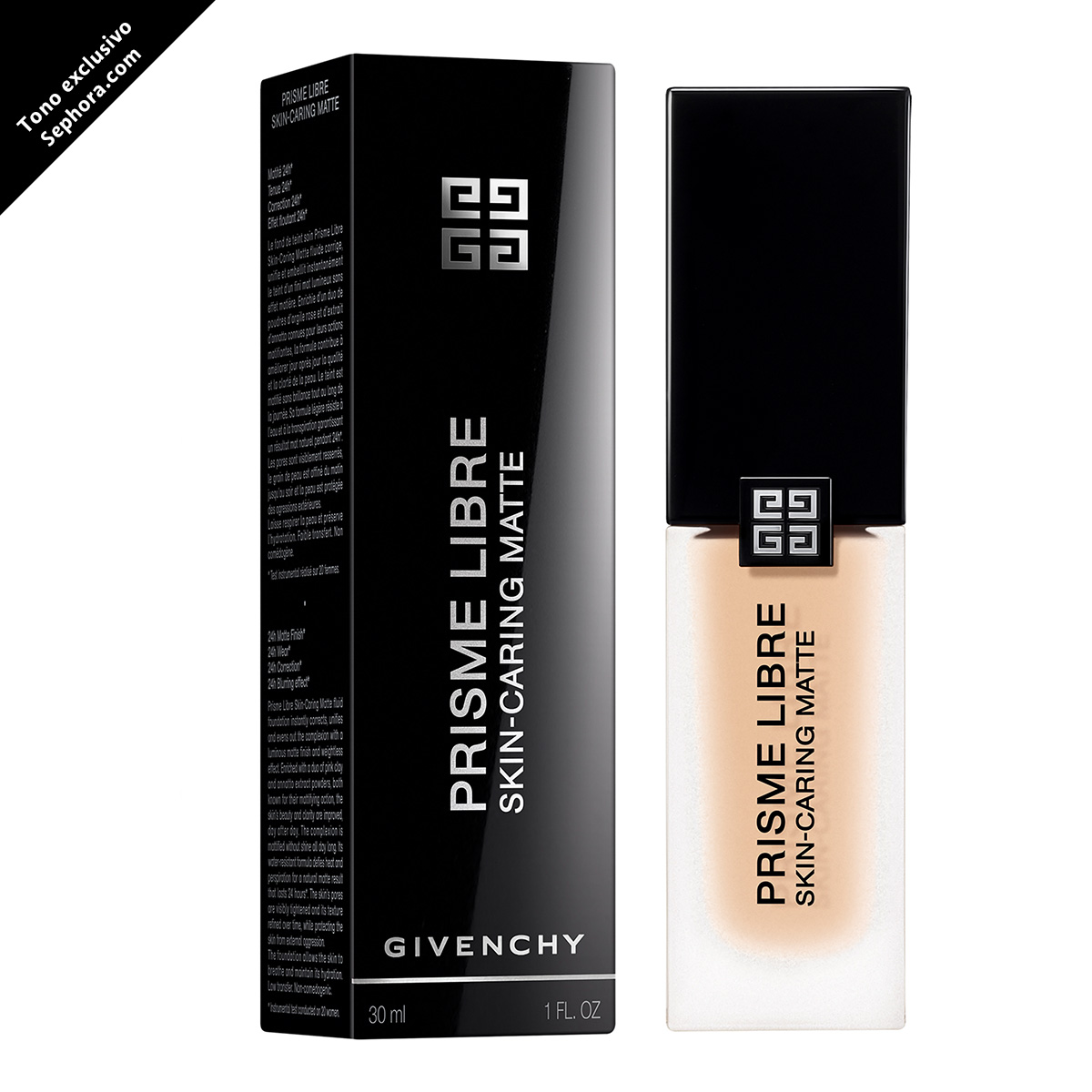 PRISME LIBRE SKIN-CARING MATTE BASE DE MAQUILLAJE L&Iacute;QUIDA (BASE HIDRATANTE PARA EL CUIDADO DE LA PIEL)