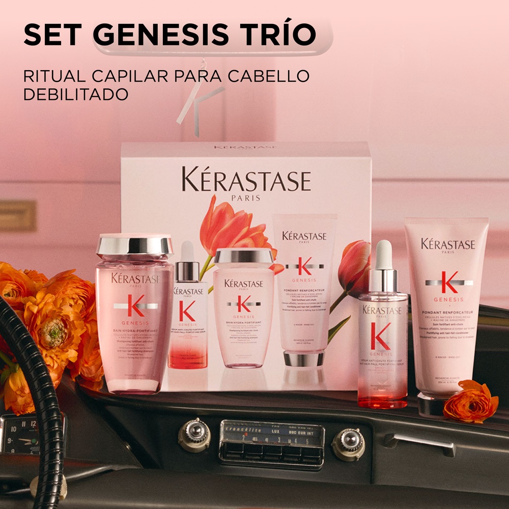 SET GENESIS ANTI-CA&Iacute;DA DE CABELLO K&Eacute;RASTASE (SET PARA CABELLO)